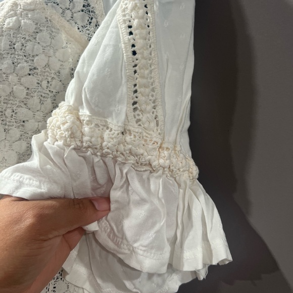 𐙚⋆˚✿˖° FREE PEOPLE Spring Fling Top Ivory NWT Boho Bustier 𐙚⋆˚✿˖° - Picture 6 of 11